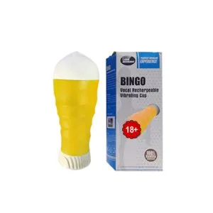 BINGO VOCAL RECHARGEABLE VIBRATING CUP MS-059